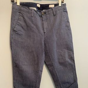 Gap Blue Striped Pants